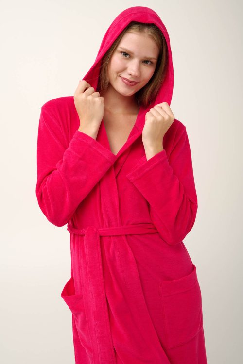 Халат Frotte с качулка - Image 1