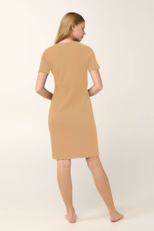 Лятна рокля от памучни ребра - Image 2