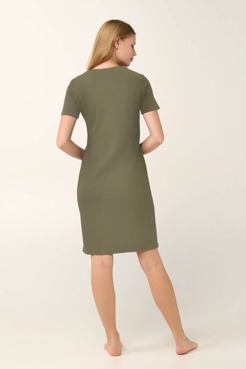 Лятна рокля от памучни ребра - Image 5