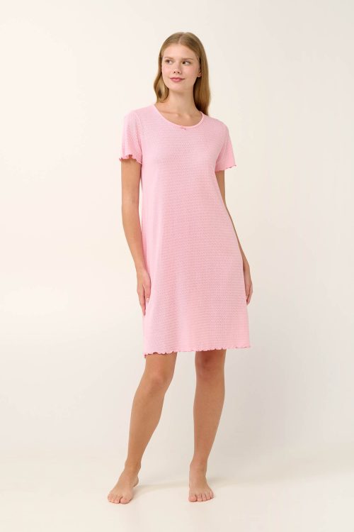 Лятна нощница от обикновен жакард - Image 2