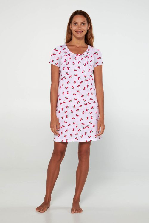 S. Нощна риза с череши от Джърси - Image 2