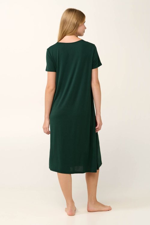 Микромодална нощница с дантела - Image 2