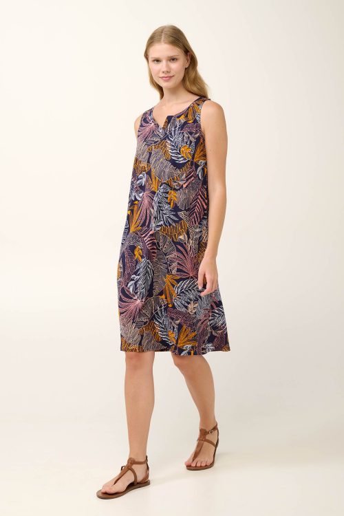 Лятна нощница без ръкави Флорална - Image 2