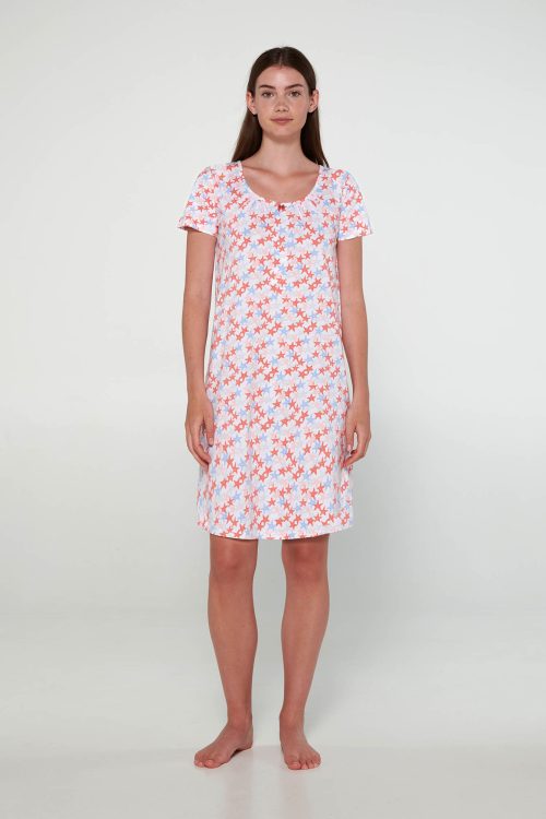 Нощна риза със сладък звезден печат - Image 2