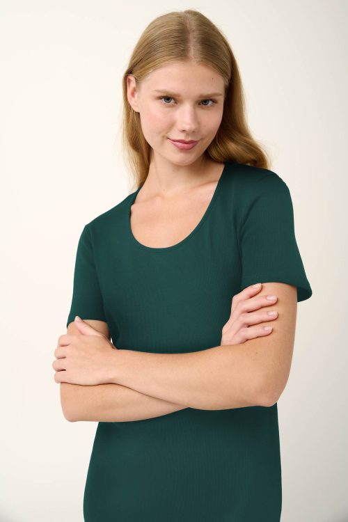 Лятна рокля от памучни ребра - Image 21