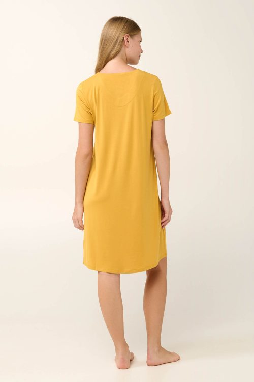 Микромодална лятна нощница с плисе - Image 5