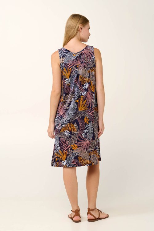 Лятна нощница без ръкави Флорална - Image 3