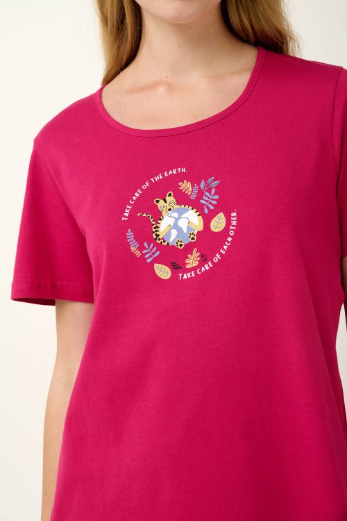 Дамска пижама от памук с 3/4 панталони - Image 3