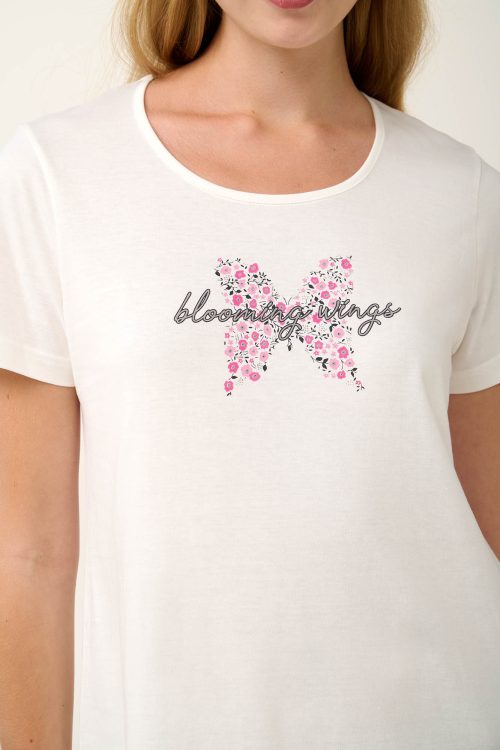 Дамска пижама с панталони Capri - Image 3