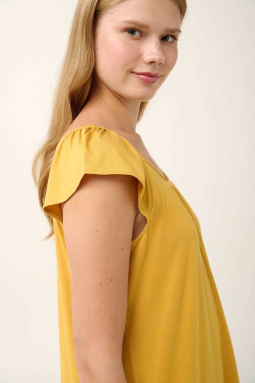 Микромодална лятна нощница с къдрички - Image 6