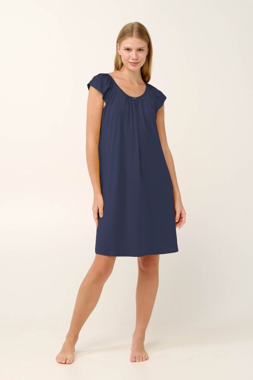 Микромодална лятна нощница с къдрички - Image 8