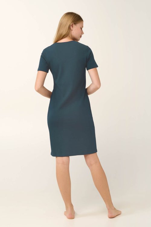 Лятна рокля от памучни ребра - Image 14