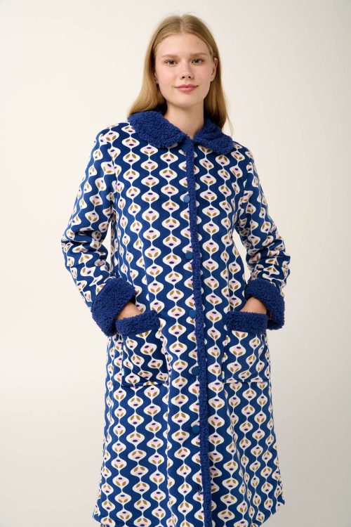 Дълъг дамски халат Country Calico - Image 1